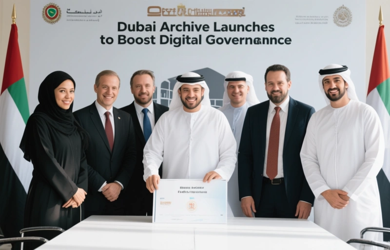 Visual representation of Dubai Archive Launches to Boost Digital Governance