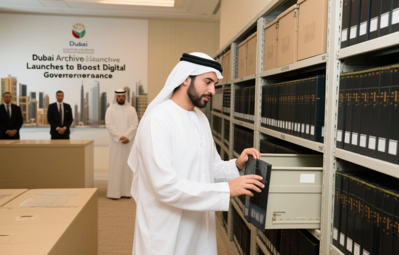 Visual representation of Dubai Archive Launches to Boost Digital Governance