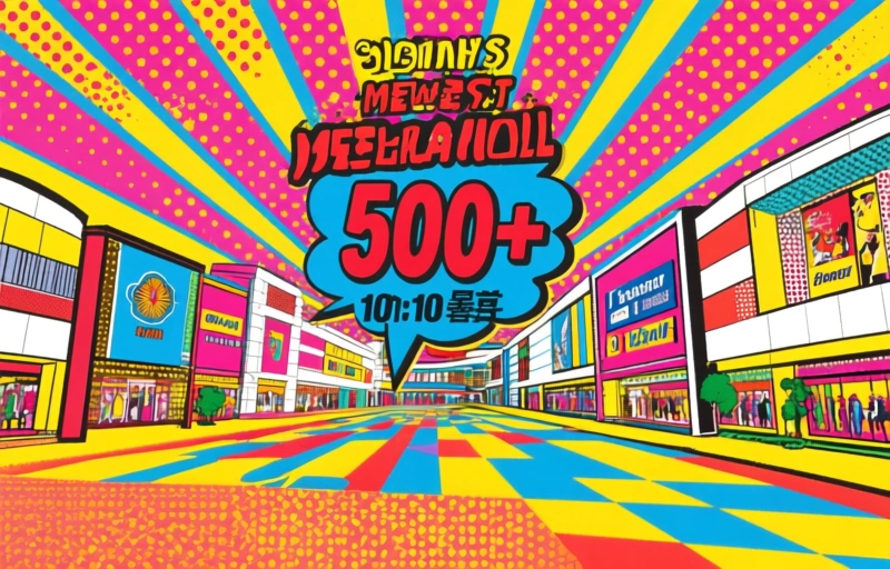 Taiwan's Newest Mega Mall Opens April 10th: 500+ Brands