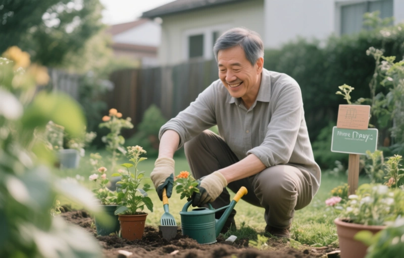 Mindful Father's Day: Gardening as Care for Dads