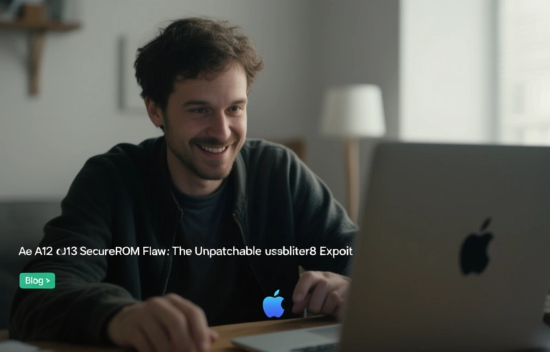 Apple A12 and A13 SecureROM Flaw: The Unpatchable usbliter8 Exploit