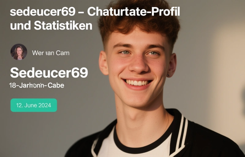Visuelle Darstellung von sedeucer69 – Chaturbate-Profil und Statistiken