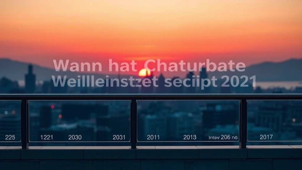 Wann hat Chaturbate welche Meilensteine erreicht? Eine Zeitleiste von 2011 bis 2026