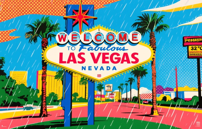 Las Vegas Wetter: Ende des Regens und Erwärmung