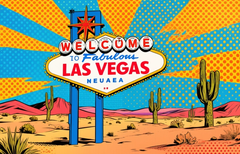 Visuelle Darstellung von Las Vegas Wetter