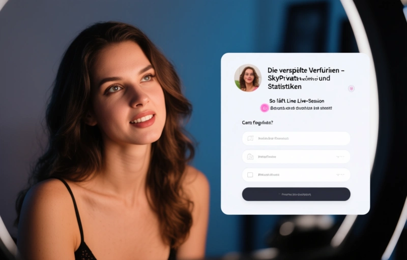 Visuelle Darstellung von Die verspielte Verführerin – SkyPrivate Cam-Profil und Statistiken