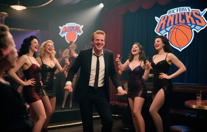 Knicks' Victory Predicted by Rick's Cabaret Girls