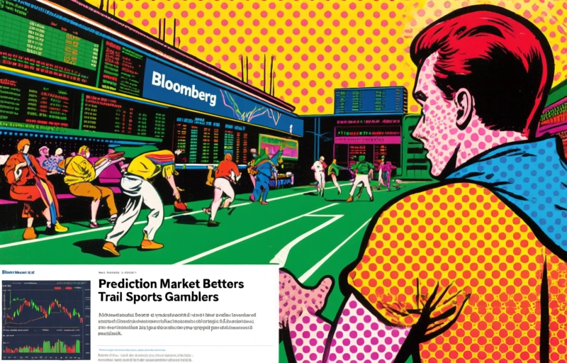 Prediction Market Bettors Trail Sports Gamblers