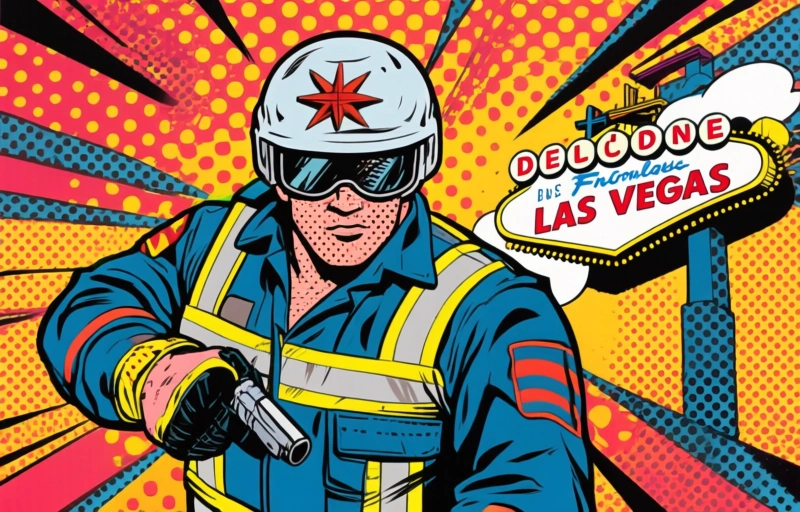 Representaci贸n visual de Accidente en persecuci贸n policial en Las Vegas deja 4 heridos