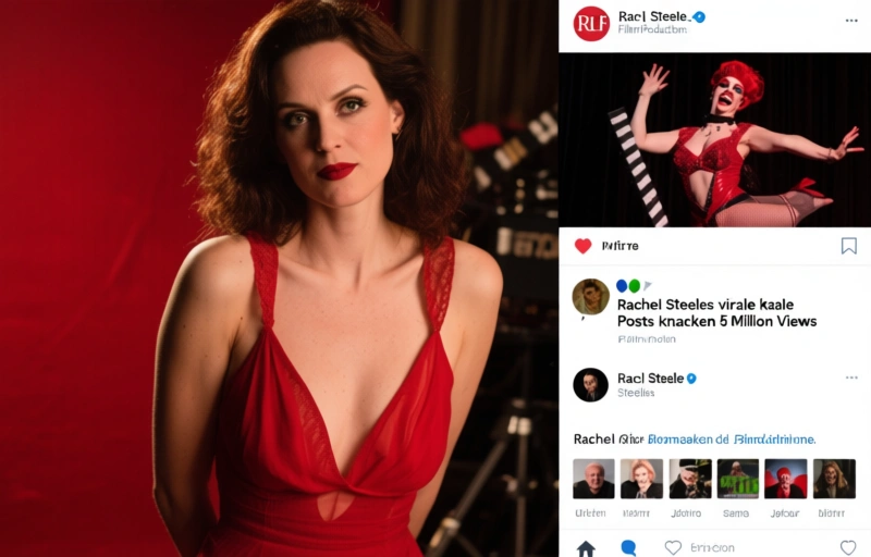 Visuelle Darstellung von Rachel Steeles virale Posts knacken 5 Millionen Views
