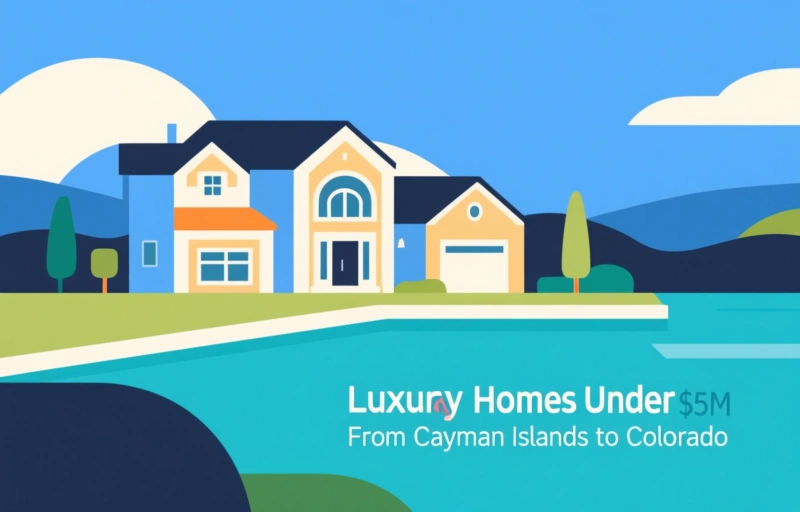 Luxury Homes Under $5M: From Cayman Islands to Colorado