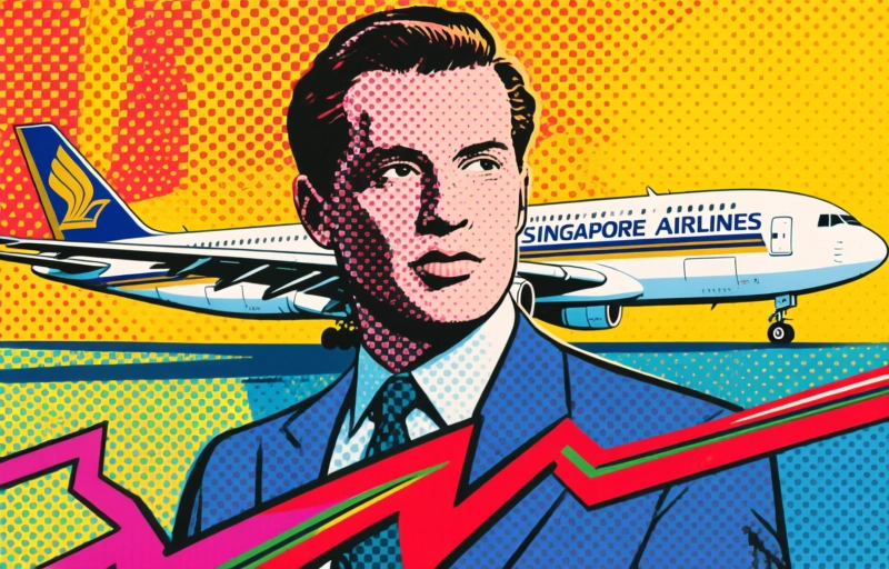 Singapore Airlines winst daalt door Iran-risico's