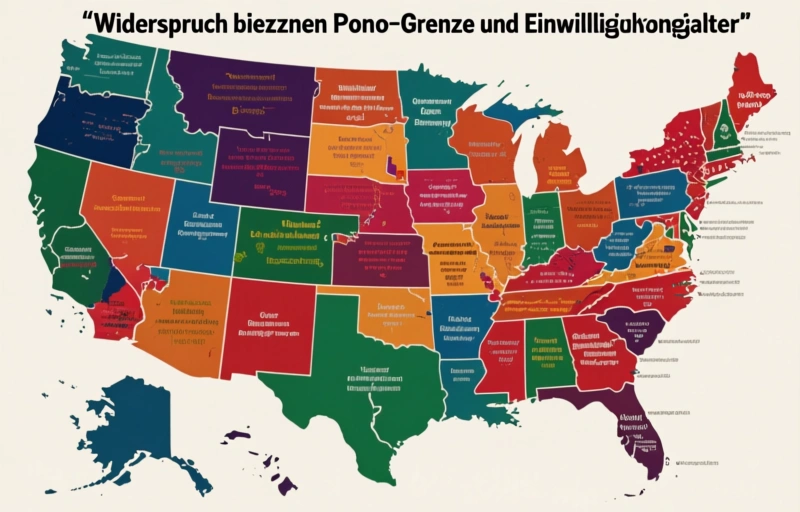 Visuelle Darstellung von USA