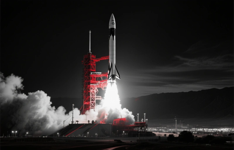 Запуск SpaceX в небе Лас-Вегаса: как и когда увидеть