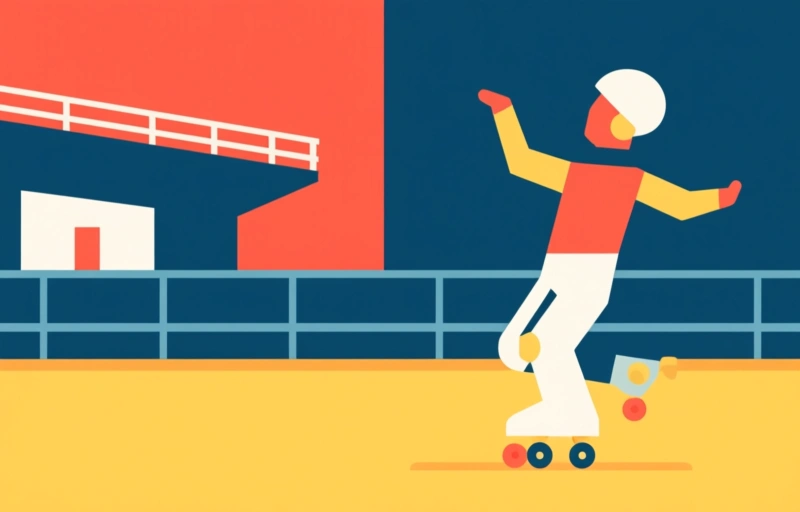 Rauschenberg's Lost Dance Revival in Brooklyn Roller Rink