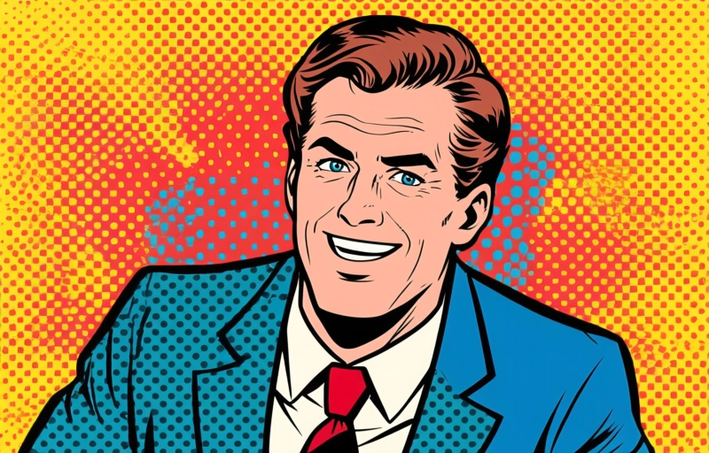 Visuele weergave van Beurzen wankelen door AI-zorgen