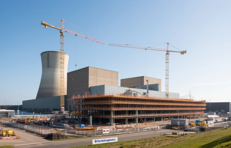 Visuele weergave van Britse kernenergieplannen