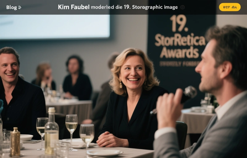 Kim Faubel moderiert die 19. StorErotica Awards