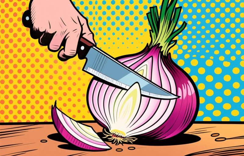 Visual representation of Stop Crying Over Onions