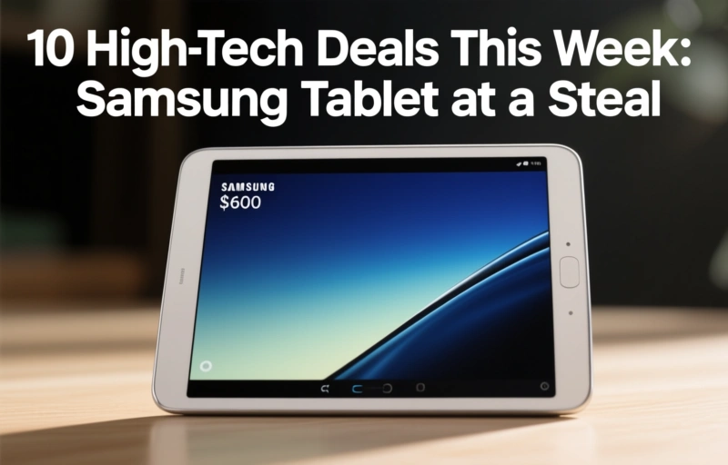 Visual representation of 10 High-Tech Deals This Week