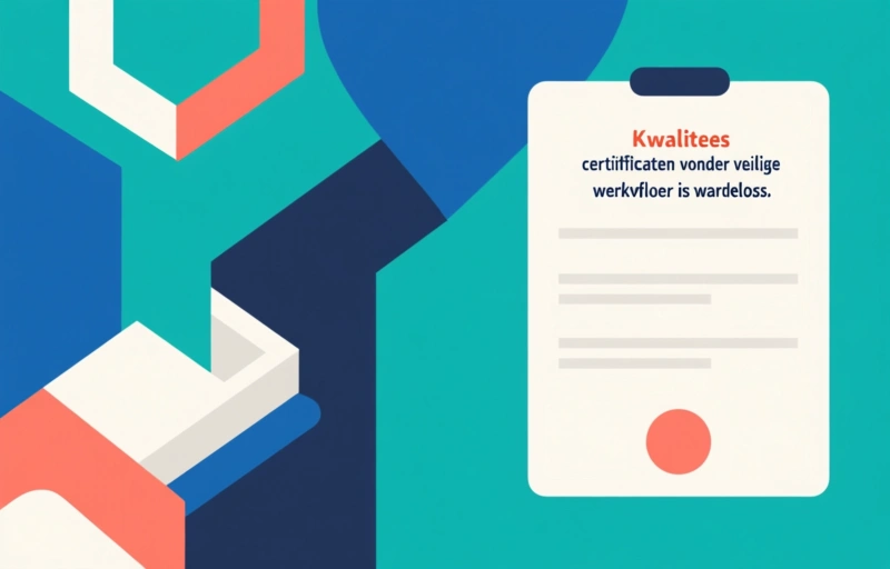 Kwaliteitscertificaten zonder veilige werkvloer zijn waardeloos