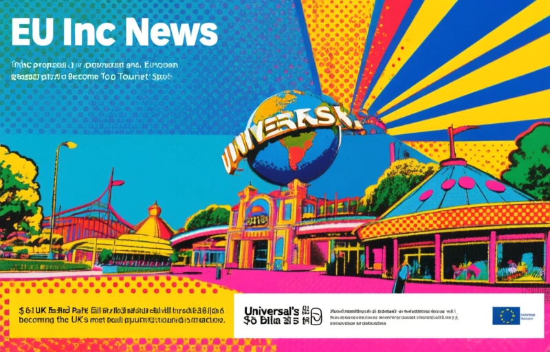 Universal's $6.5B UK Theme Park to Become Top Tourist Spot