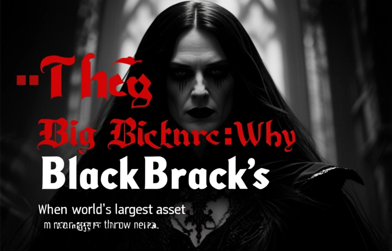 Visual representation of BlackRock Drops $871M on Bitcoin Dip