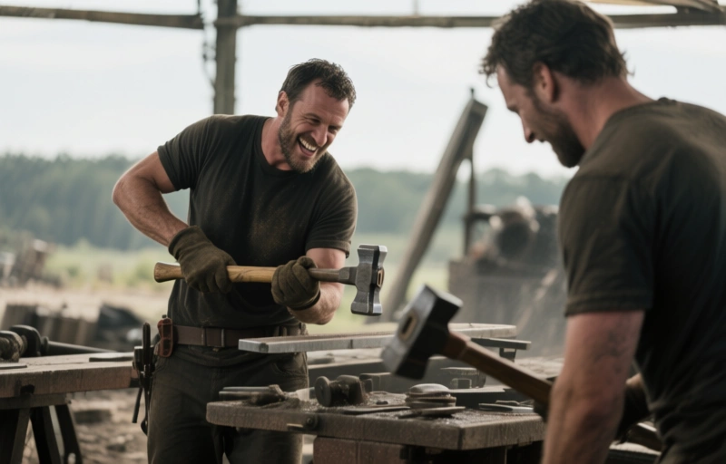 Sam Ledger in HAMMER HEAD: Alpha-Tops und rohe Leidenschaft