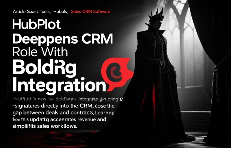 HubSpot Deepens CRM Role With BoldSign Integration