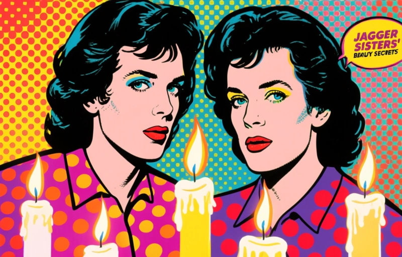 Jagger Sisters' Beauty Secrets: Candles, Concealer & Confidence