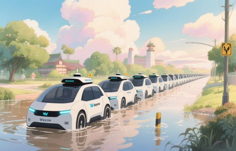 Waymo Recalls Fleet After Robotaxi Drives Into Flooded Road