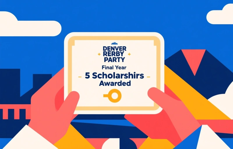 Denver Derby Party Final Year: 5 Scholarships Awarded