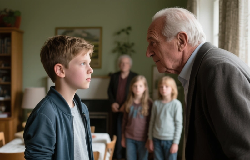 Visuelle Darstellung von Familien-Dynamik