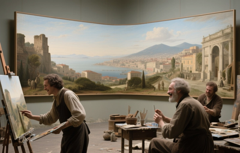Jan van Stinemolen: The Lost Artist Behind Naples' Panoramic View