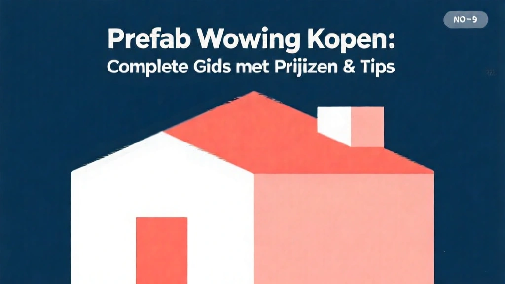 Prefab Woning Kopen: Complete Gids met Prijzen & Tips