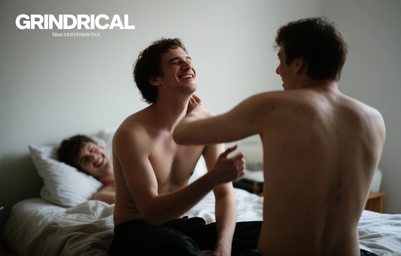 Neue Bareback-Szene bei Sketchy Sex: GRINDRIZER