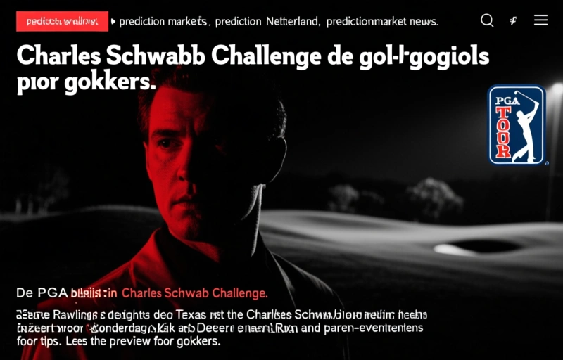 Charles Schwab Challenge: de golfgids voor gokkers