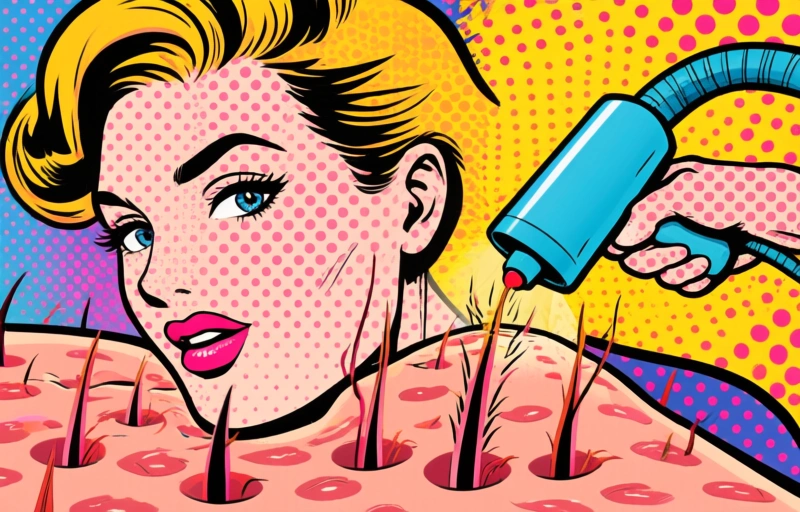Visual representation of Laser Hair Removal
