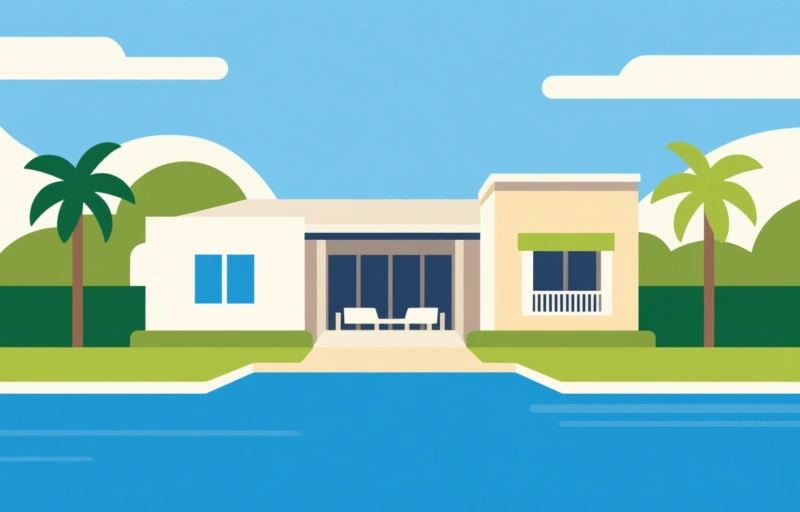 Lakeside Retreat in Palm Beach Gardens' Oaks East