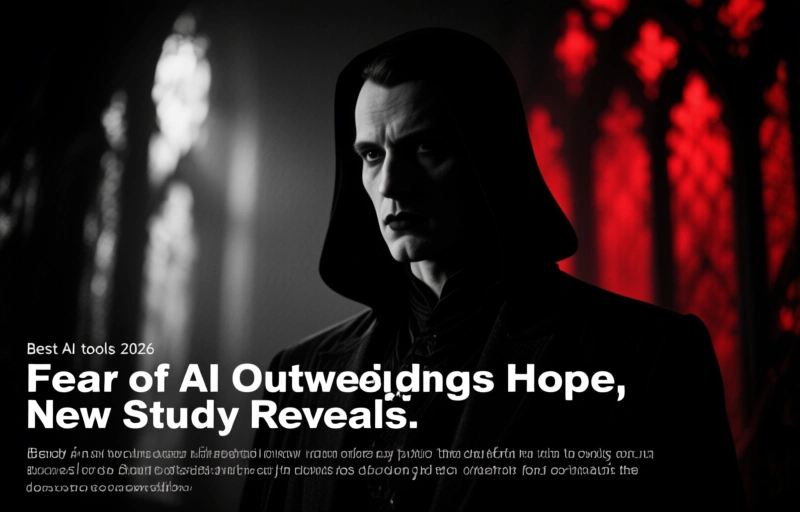 Fear of AI Outweighs Hope, New Study Reveals