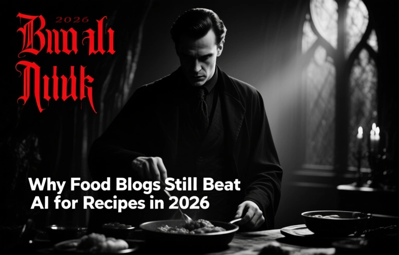 Why Food Blogs Still Beat AI for Recipes in 2026