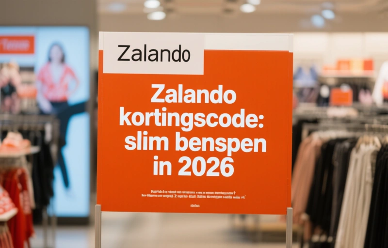 Visuele weergave van Zalando kortingscode