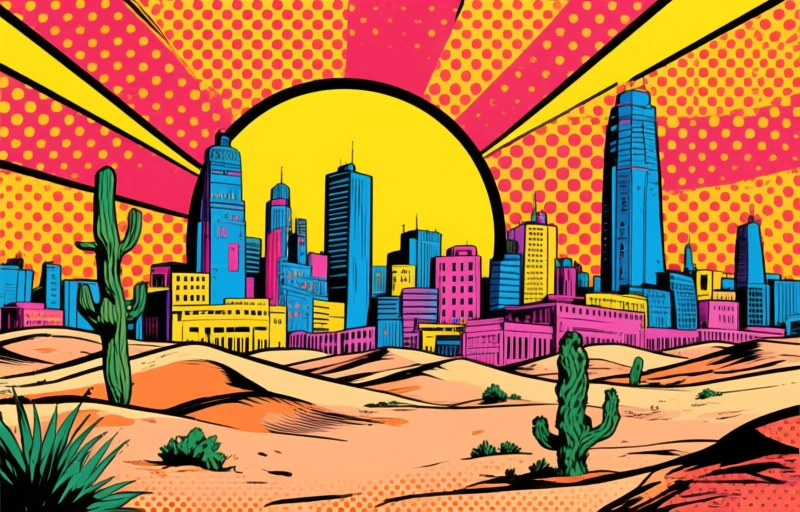 Visuelle Darstellung von Las Vegas Wochenende