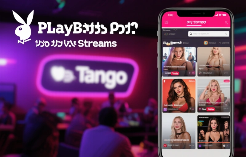 Visual representation of Playboy Partners With Tango for Live Streams