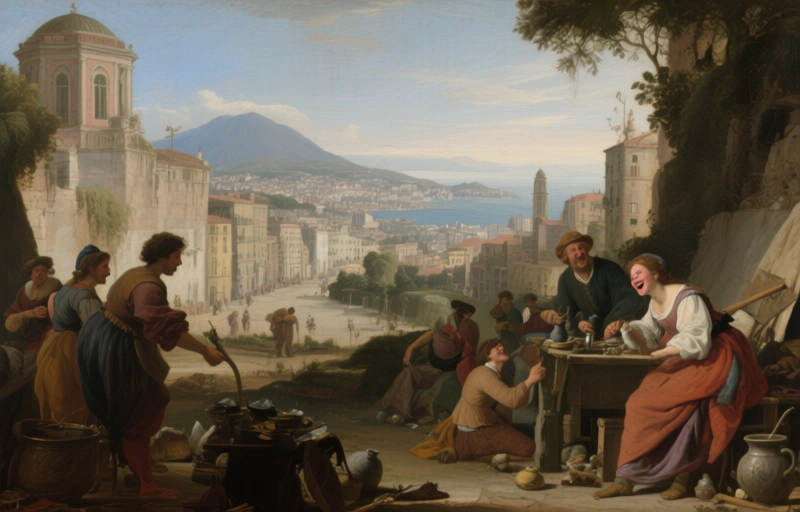 Jan van Stinemolen's 1582 Naples Panorama: A Hidden View