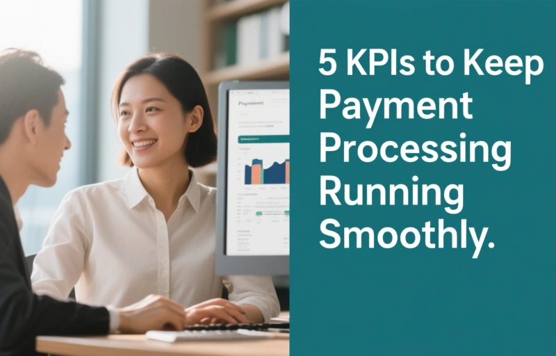 Visual representation of 5 KPIs to Keep Payment Processing Running Smoothly