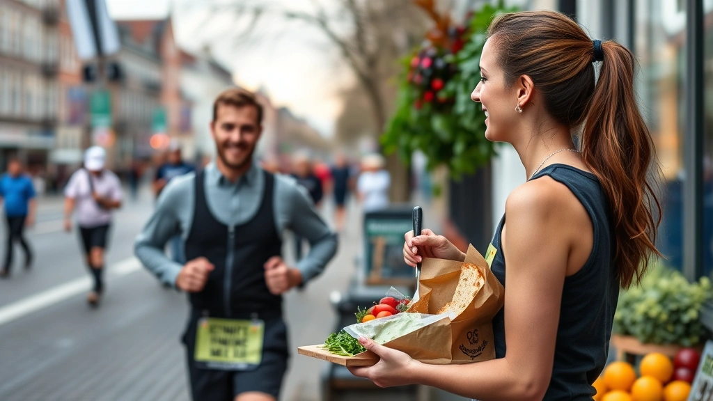 Marathon Couple Promotes Healthy Eating in Kortrijk