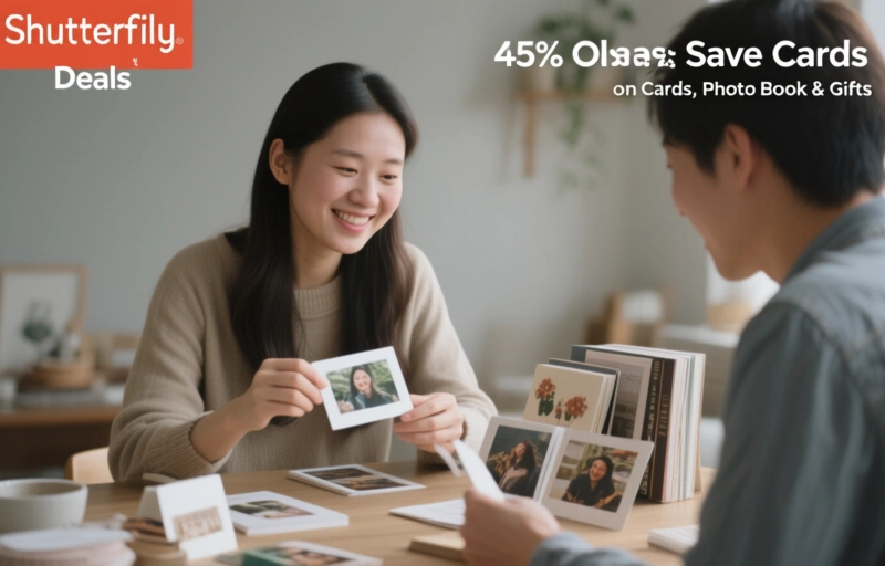 Shutterfly Deals: Save 45% on Cards, Photo Books & Gifts
