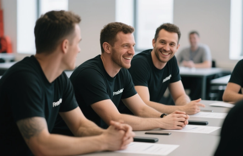 FreshMen: Trainings-Sessions mit Tom Houston, Lucian Solis & Co.
