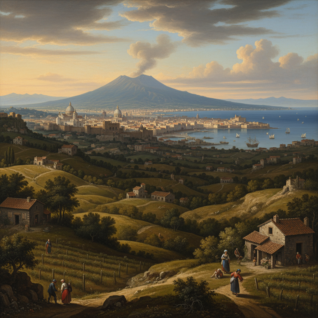 Jan van Stinemolen's 1582 Naples Panorama: A Hidden View